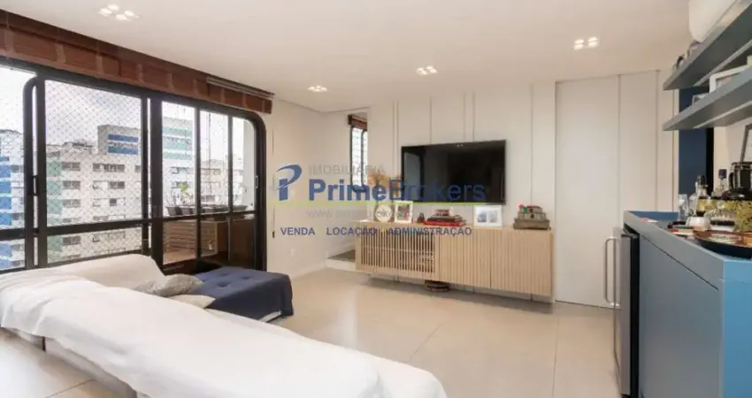 Apartamento, 168m² - 3 dormitórios, 3 suítes, 3 vagas, cozinha gourmet - moema