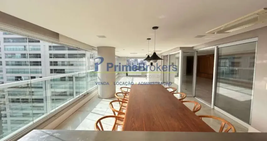 Apartamento alto padrão, 335m² - 3 suítes, 4 vagas, varanda gourmet - moema