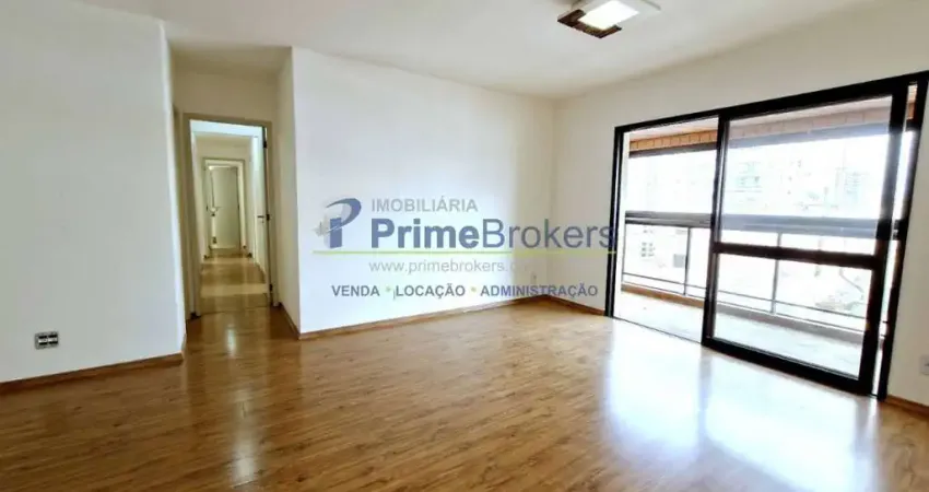 Apartamento, 129m² - 4 dormitórios, 2 suítes, 3 vagas, varanda - campo belo