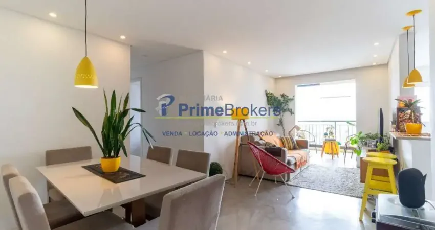 Apartamento, 69m² - 2 dormitórios, 1 vaga e varanda - ipiranga