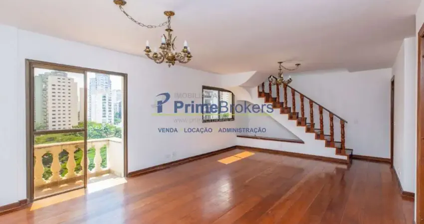 Cobertura duplex, 289m² - 4 dormitórios, 2 suítes, 4 vagas, piscina e churrasqueira - moema