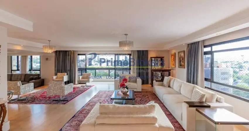 Apartamento, 311m² - 5 dormitórios, 4 suítes, 4 vagas, sacada com vista panorâmica - jardim da saúde