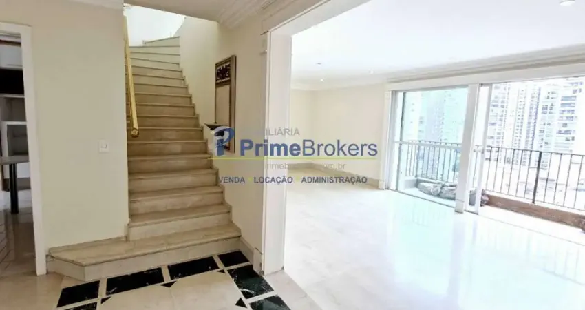 Cobertura, 585m² - 4 dormitórios, 4 suítes, 4 vagas, jacuzzi e piscina - campo belo