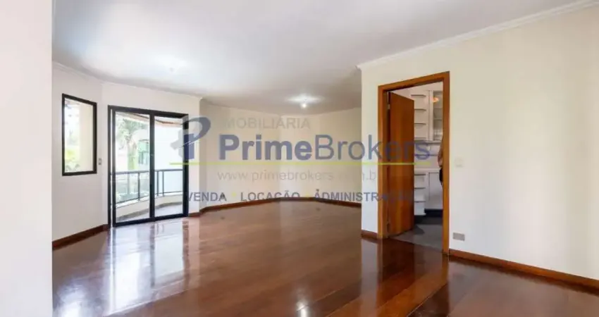 Apartamento, 178m² - 4 dormitórios, 2 suítes, 3 vagas, elevador privativo e sacada - moema