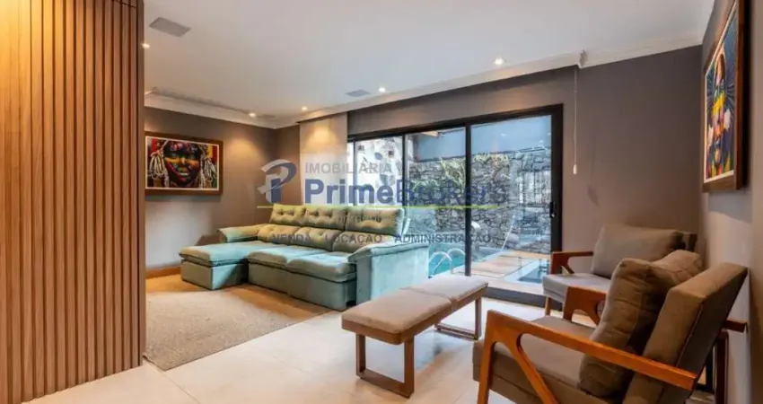 Sobrado, 381m² - 3 dormitórios, 2 suítes, 3 vagas, área gourmet com piscina - planalto paulista