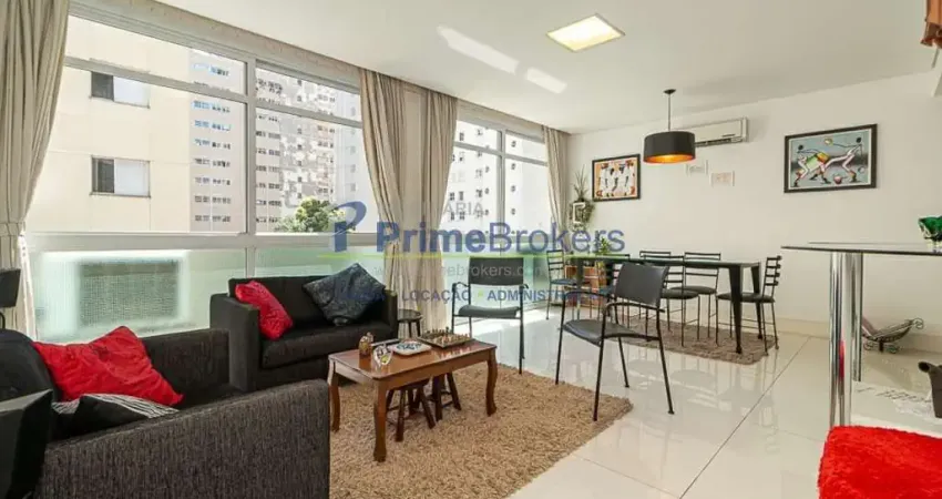 Apartamento, 120m² - 3 dormitórios, 1 suíte, 1 vaga, armários planejados - jardim paulista