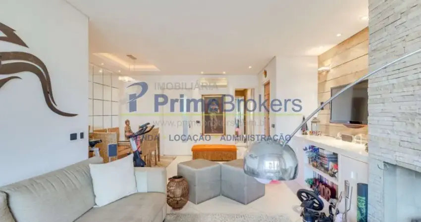 Apartamento, 126m² - 3 dormitórios, 1 suíte, 2 vagas, vista panorâmica - brooklin