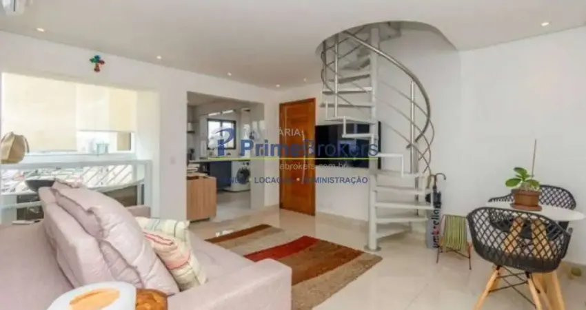 Cobertura duplex com terraço gourmet - saúde com uma área privativa de 100m², esta cobertura é perfe