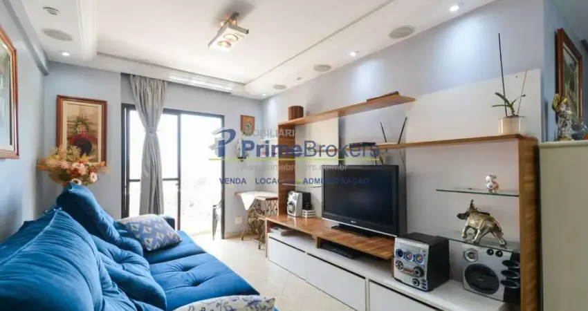 Apartamento, 98m² - 3 dormitórios, 1 suíte, 2 vagas, varanda e vista - saúde