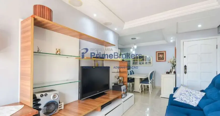 Apartamento 98m², 3 dormitórios, 1 suíte, 2 vagas, varanda ampliada - saúde
