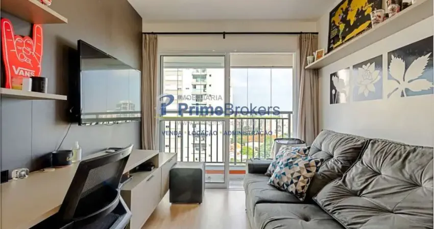 Apartamento, 35m² - 1 dormitório, varanda e prédio novo - vila mariana