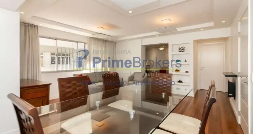 Apartamento, 121m² - 3 dormitórios, 1 suíte, 2 vagas, reformado - jardins