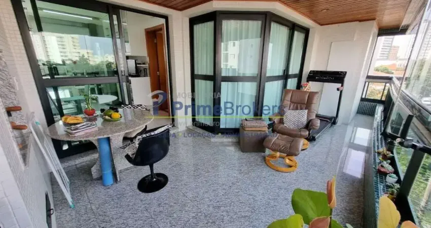 Apartamento com 156a.u - 3 suites - varanda gourmet - 3 vagas -mirandópolis - são paulo