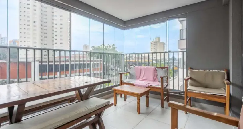 Apartamento, 58 m² - 2 dormitórios, 1 suíte, 1 vaga, varanda gourmet - vila mascote.