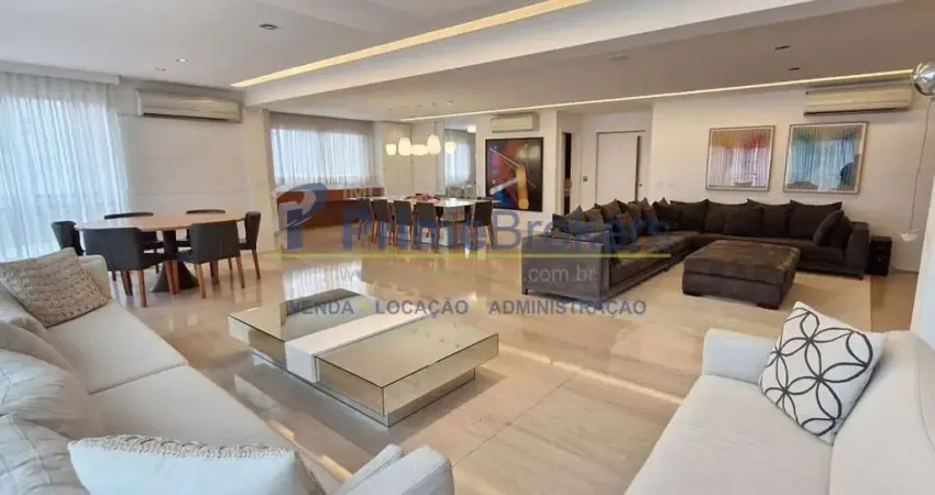 Apartamento, 300m² - 4 dormitórios, 2 suítes, 4 vagas, piscina de raia aquecida - higienópolis