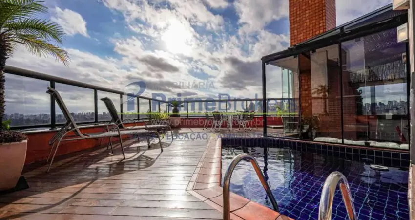 Cobertura para venda em vila mariana com 4 quartos, sendo 2 suítes, 404m²