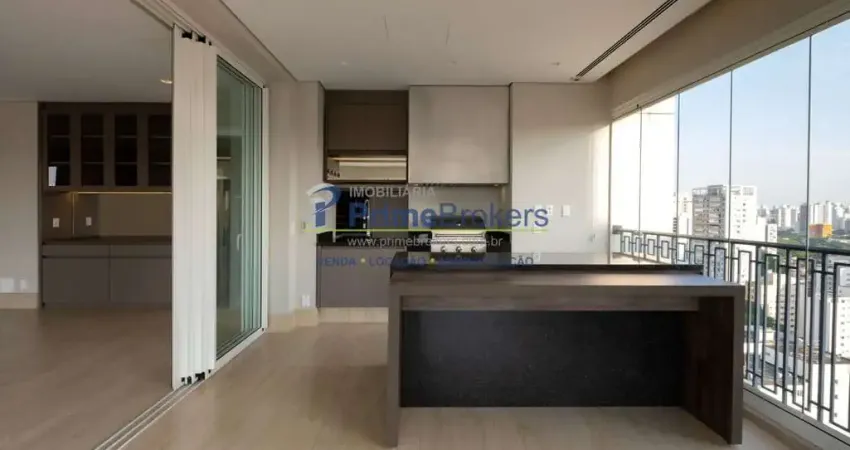 Apartamento em vila olímpia com 275m² - varanda gourmet - são paulo