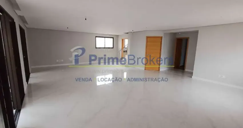 Cobertura duplex com 433,13 a.u.- varanda gourmet- 3 suítes- 5 vagas - metro shopping santa cruz -sp