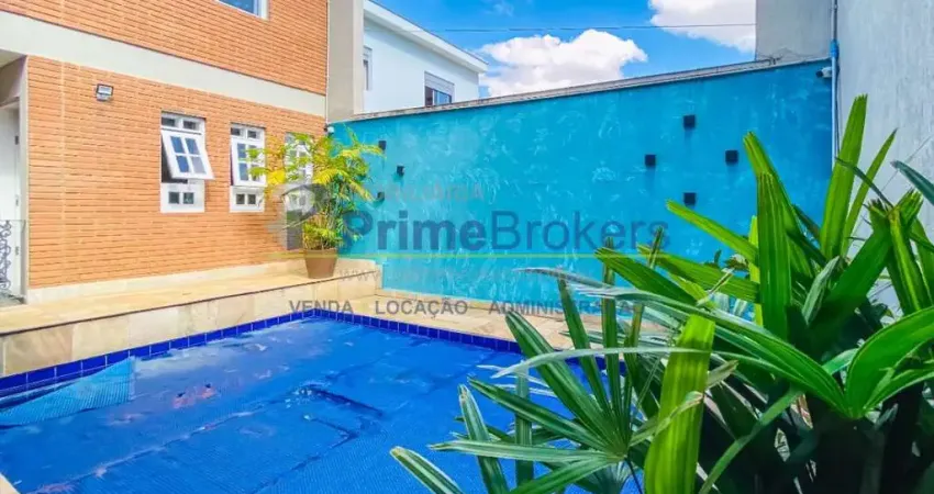 Sobrado à venda na vila monte alegre,5 suítes 6 vagas espaço gourmet metro conceição sp.