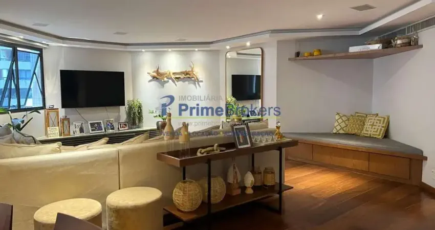 Apartamento no brooklin paulista 3suites 3 vagas - imediações metro campo belo sp.