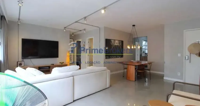 Apartamento reformado 100m² 2 dorms 1 suíte 1 vaga itaim bibi sp.