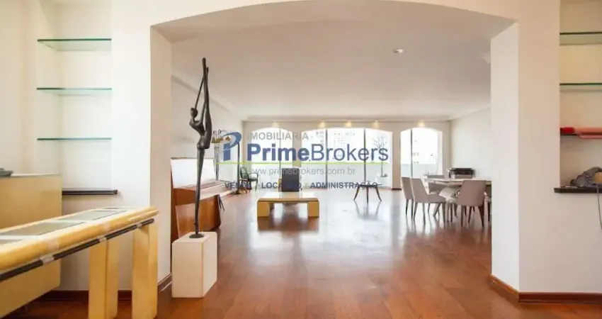 Apartamento á venda em santa cecília com 3 quartos, sendo 1 suíte, 268m² - varanda - 1 vaga -são pa