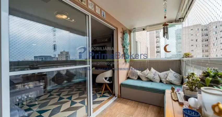 Apartamento á venda com 3 quartos, sendo 1 suíte, 90m² - varanda -  jabaquara . são paulo