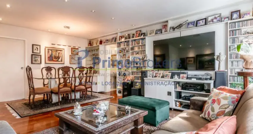 Apartamento em jardim paulista com 128m² - jardim paulista- são paulo
