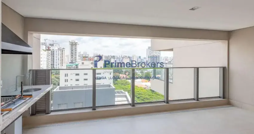 Apartamento em brooklin paulista com 232m2 . varandas- 3 vagas . são paulo