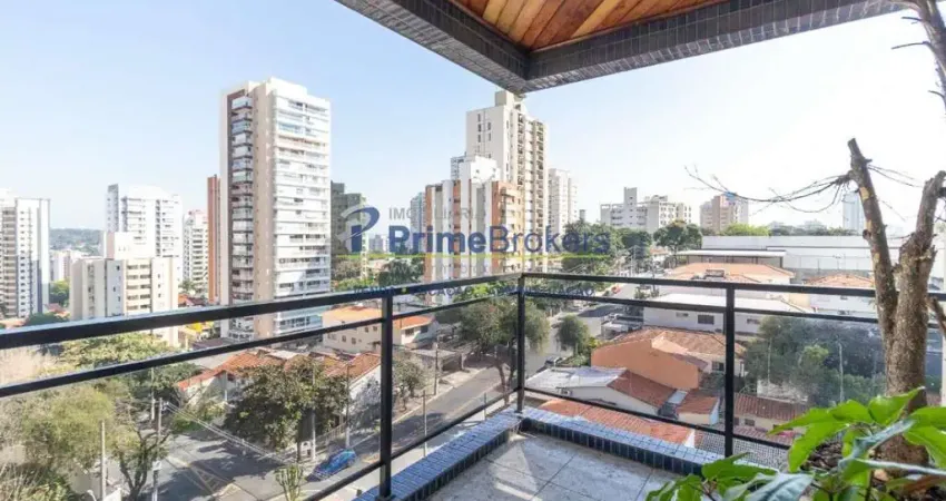 Este amplo apartamento de 161m² garante conforto e exclusividade, com 3 suítes luxuosas e 5 banheiro