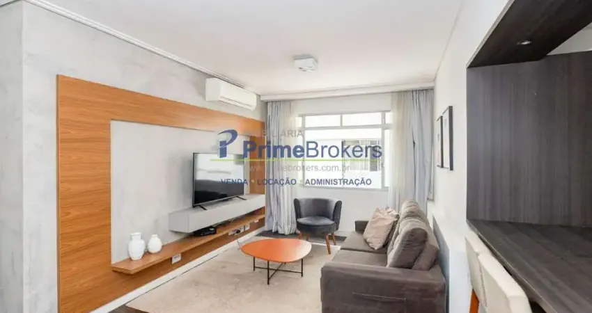 Este amplo apartamento de 101 m² no edifício são joão possui acabamentos de qualidade e uma layout i