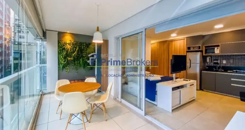 Studio, 41m² - 1 dormitório, 1 vaga, jardim privativo - consolação