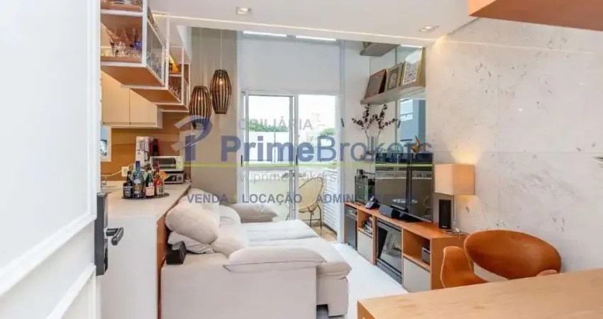 Apartamento duplex com 47m2 de área utíl- 1 quarto- 1 banheiro- varanda- 1 vaga- itaim bibi - são pa