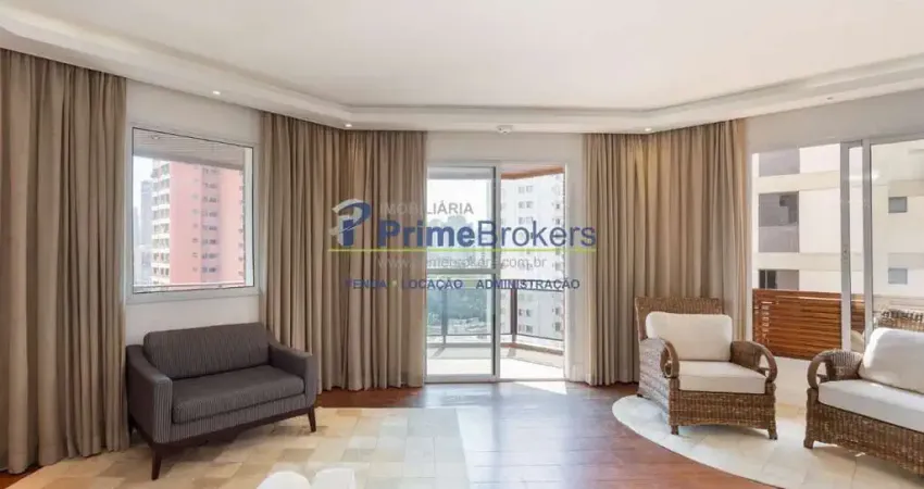 Apartamento com 206m² de área útil - 3 quartos- 3 suítes- varanda- 3 vagas- vila nova conceição - sã