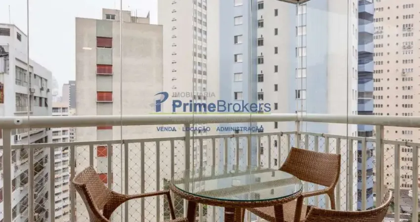 Apartamento á venda com 2 quartos, sendo 1 suíte, 77m² - 2 vagas - jardim paulista