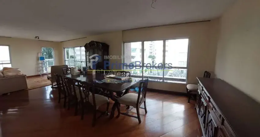 Apartamento á venda com 195 m2 a.u- varanda - 5 quartos sendo 4 suítes- 3 vagas - jardim paulista