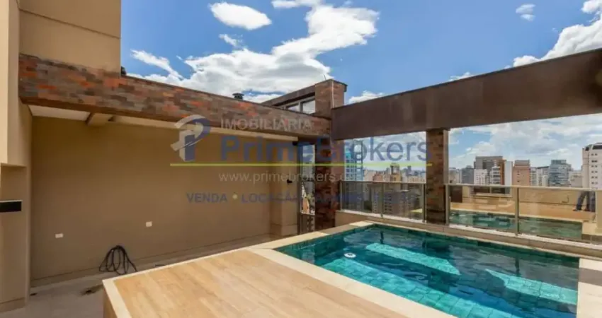 Cobertura á venda em moema com 4 quartos, sendo 4 suítes, 317m² - são paulo