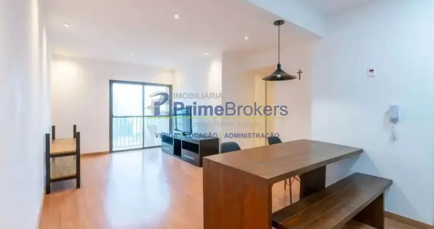 Apartamento com 70m² de área útil- 2 quartos- 2 banheiros- varanda- 1 vaga- vila olimpia - são paulo