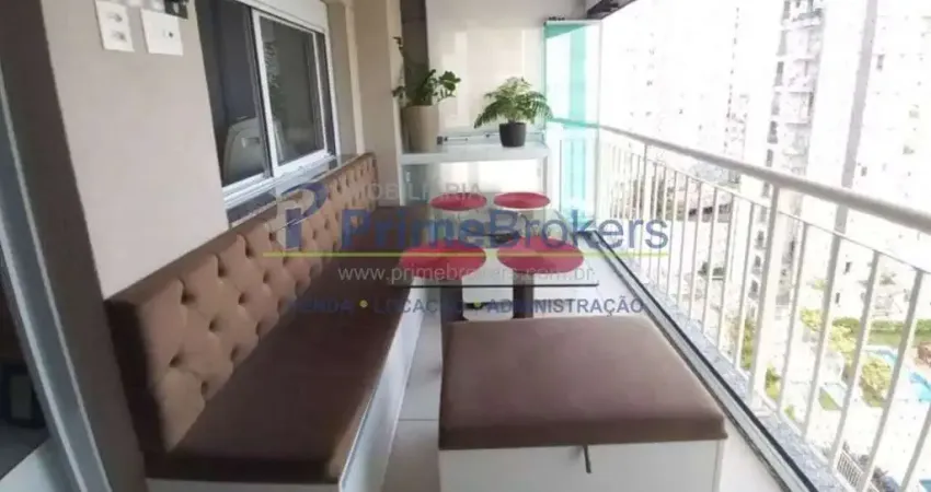 Apartamento com 73m² de área útil , 2 quartos , 1 suíte - varanda gourmet - 1 vaga - conceição - são