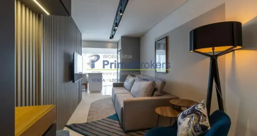Apartamento com 42m² de área útil- 1 quarto -1 suíte - varanda- 1 vaga- vila mariana- são paulo