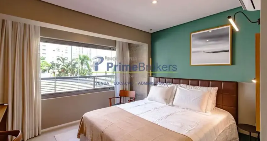 Apartamento studio novo à venda no itaim bibi - ed oscar itaim sp