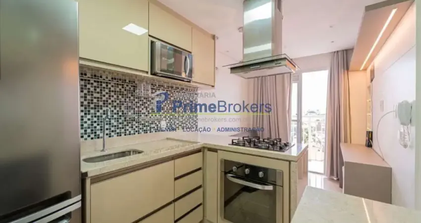 Apartamento, 30m² - 1 dormitório, 1 suíte, varanda com vista livre - jardim prudência