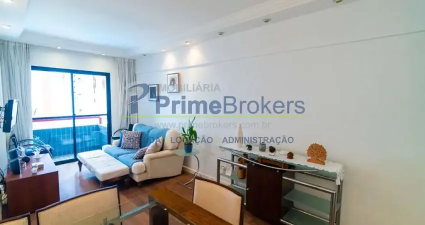 Apartamento, 72m² - 2 dormitórios, 1 vaga, varanda com vista para piscina - vila mascote