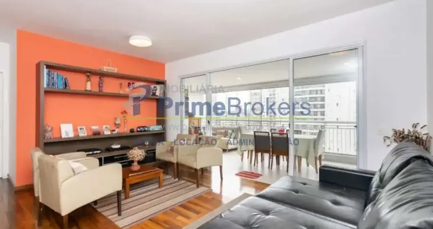 Apartamento com 135m² de área útil- 3 quartos sendo 3 suítes -varanda -2 vaga santo amaro- são paulo