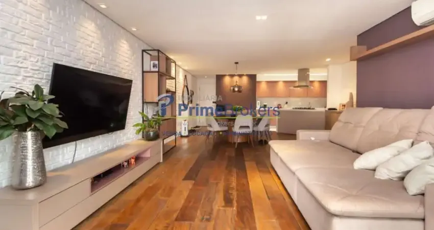 Apartamento, 106m² - 2 Dormitórios, 2 Suítes, 2 Vagas, Porteira Fechada - Campo Belo