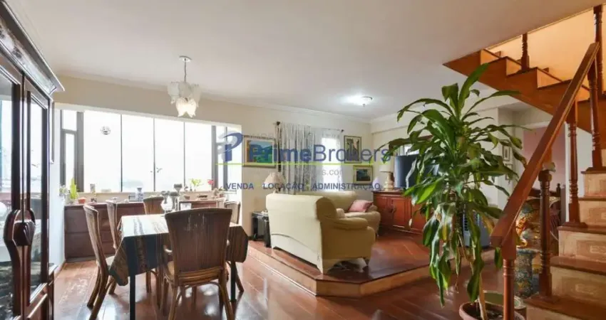 Cobertura com 2 quartos, 2 suítes e 3 vagas de 152 m² - mirandópolis