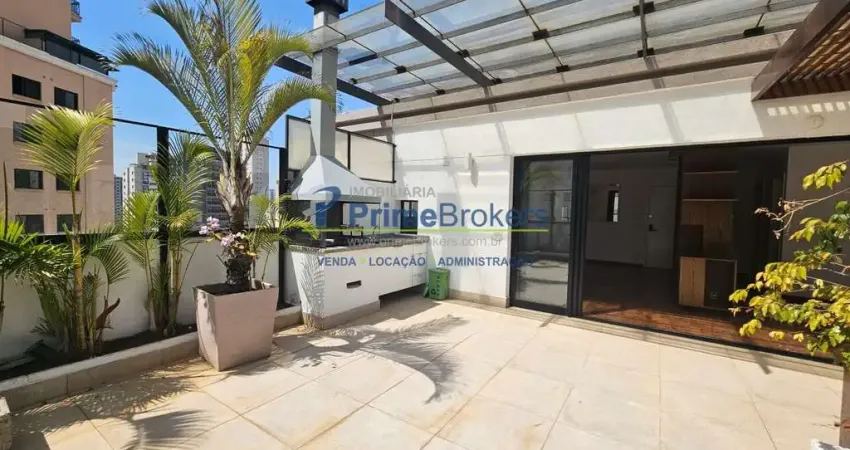 Cobertura penthouse à venda 136m2 , 1 dormitório , 2 vagas em vila olímpia