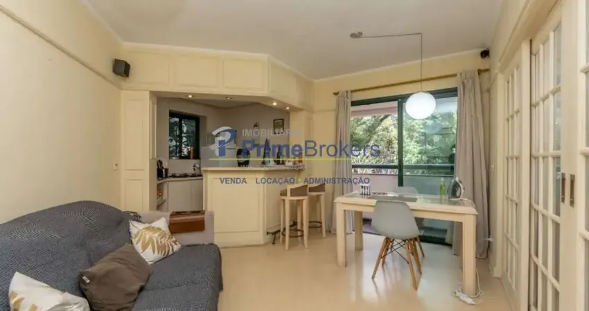 Coração do itaim bibi , 1 dormitório, mobiliado, com vaga e lazer .