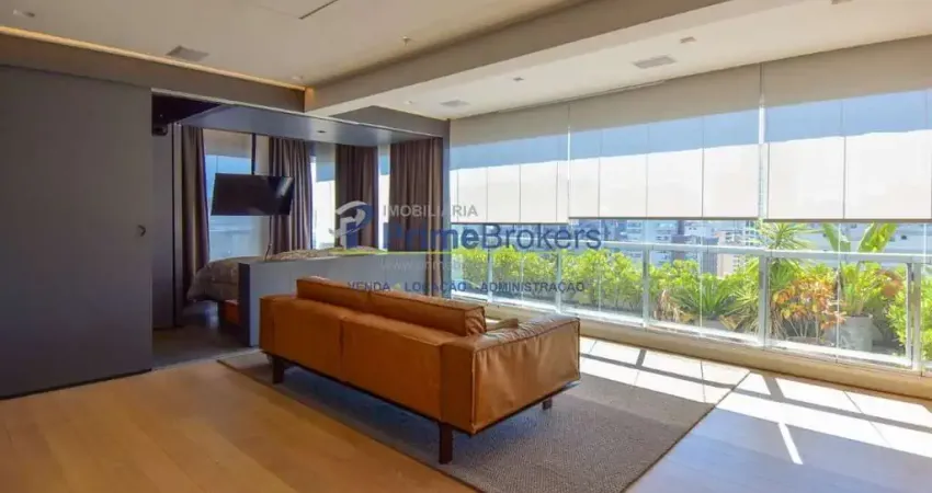 Apartamento com 1 quarto à venda na Avenida Aratãs, 400, Indianópolis, São Paulo