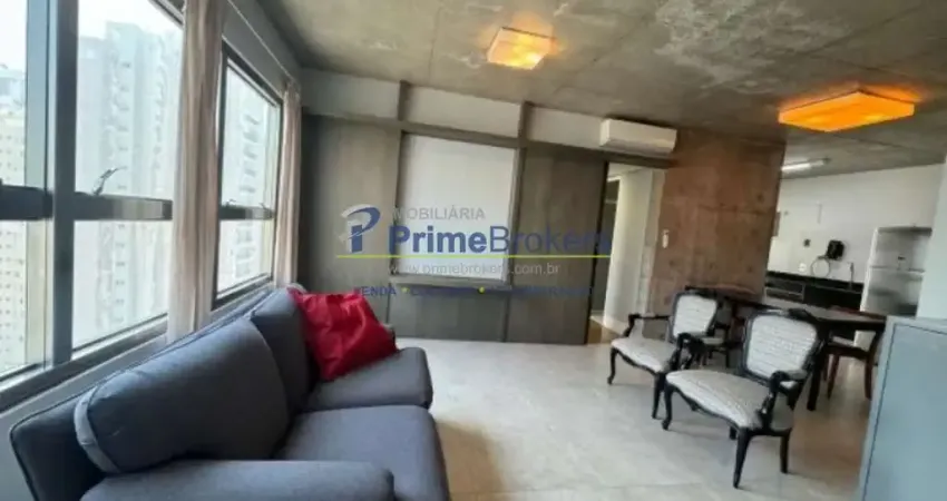 Apartamento com 46m² de área útil - 1 quarto- 1 banheiro- 1 vaga- vila olimpia -são paulo